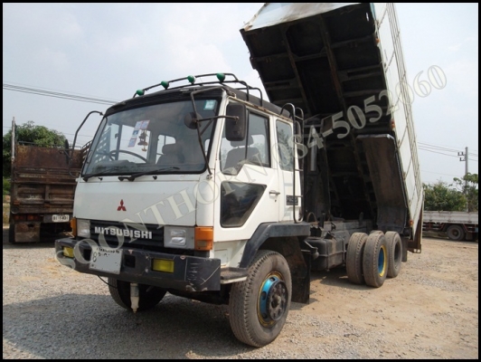 ขายด่วน รถบรรทุก 10 ล้อดั้ม MITSUBISHI FN 527MA 195 แรง /2เพลา สภาพสวย พร้อมใช้ ราคาสุดคุ้ม