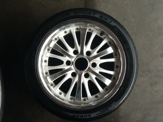 ขายล้อขอบ 17 6รู พร้อมยาง ครบชุด 4ล้อ