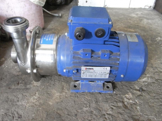 ขายปั้มน้ำหอยโข่ง Inoxpa 1 HP. made in spain สภาพของใหม่เก่าเก็บ ไฟ 380 v.