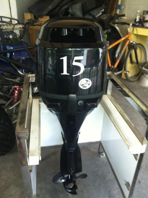 ขายเครื่องเรือ 15 แรง 4 จังหวะ
