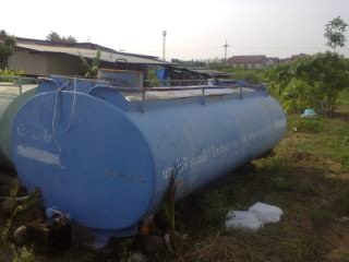 ถังบรรจุของเหลว 6000 ลิตร ราคา 40000 บาท