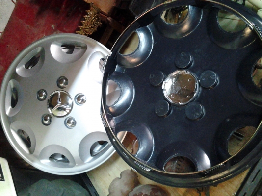 ขายฝาครอบล้อ เบนซ์4 ล้อ