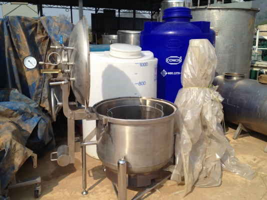 ขายเครื่อง Simmer (หม้อต้มฆ่าเชื้อ) ใช้ LPG และ เครื่องปิดฝากระป๋อง ครบชุด เหมาะกับ SME ของใช้มาแค่ 3 เดือน