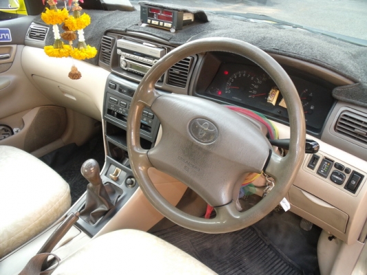 ขาย Toyota Altis 1.6E MT Taxi meter เขียว-เหลือง ปี02.