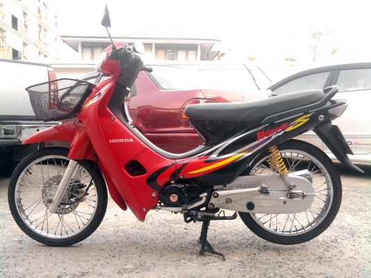 ขออนุญาติขาย HONDA WAVE 110S ปีล่าสุด สีแดงดำ สตาร์ทเท้า