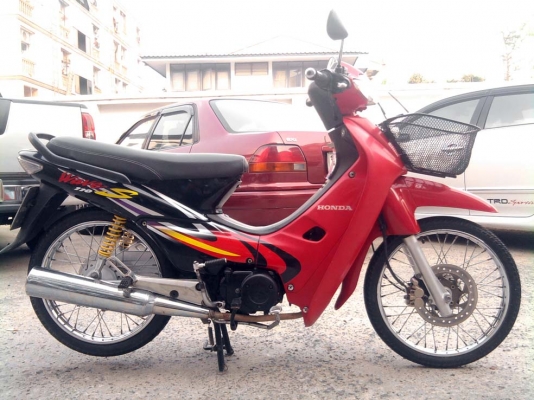 ขออนุญาติขาย HONDA WAVE 110S ปีล่าสุด สีแดงดำ สตาร์ทเท้า