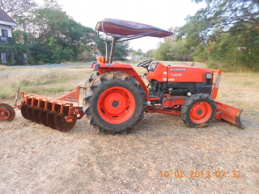 คูโบต้าL4508สถาพดีพร้อมอุปกรณ์ 088-3705453
