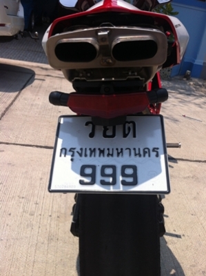 (สด)ขาย DUCATI 999S รุ่นปี 2005สภาพใหม่ ทะเบียนแท้ พร้อมโอนขนส่ง