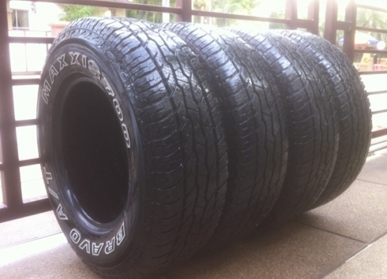 ยาง All Maxxis 225 75 15 ปี12 ดอกเต็มๆ ราคาไม่แพง