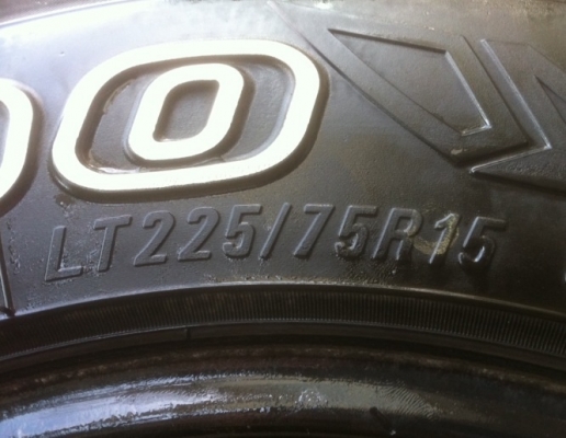 ยาง All Maxxis 225 75 15 ปี12 ดอกเต็มๆ ราคาไม่แพง