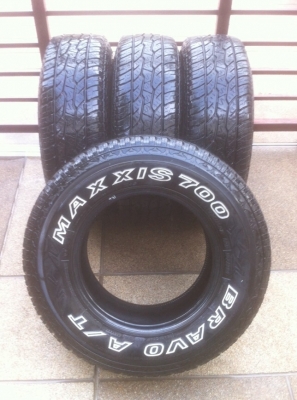 ยาง All Maxxis 225 75 15 ปี12 ดอกเต็มๆ ราคาไม่แพง