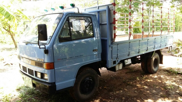 รถ 6 ล้อ ISUZU NKR58LU5 110 แรงม้า ปี 38 เครื่องแน่น เกียร์สั้น แชชชีสวยทั้งเส้น ไม่ผุ