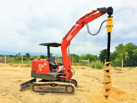 หัวสว่านเจาะดิน "WIN" ติด PC30 PC40 สบายบรื๋อ