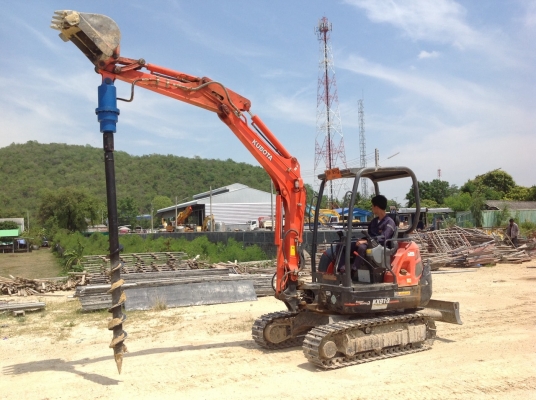 หัวสว่านเจาะดิน "WIN" ติด PC30 PC40 สบายบรื๋อ