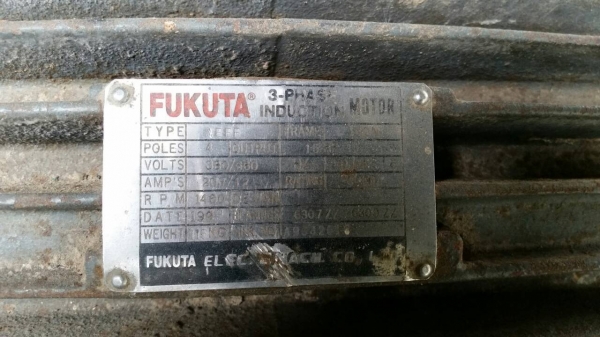 ขายปั้มลม (FUKUTA) 15แรง 3สาย สภาพพร้อมใช้งาน