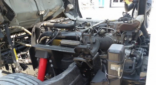 ขาย ISUZU NQR 175 แรงม้า ปี 2550 คอมมอนเรล ตู้ 4 บานยาว 5.5 เมตร สภาพสวยมาก ภายในหัวเก๋งสวย เบาะสะอา