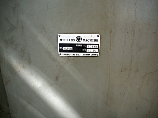 ขายเครื่องมิลลิ่งปาด MAZAK M-800 ขายเครื่องมิลลิ่งปาด MAZAK M-800