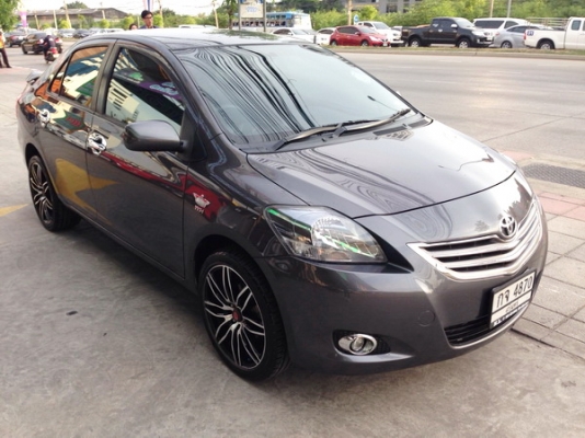 TOYOTA VIOS ปี 2012 เกียร์ธรรมดา รถสวย ล้อ MAX แต่ง เครื่องวิ่งดี แอร์เย็น สีสวย จัดไฟแนนได้ ฟรีดาวน์