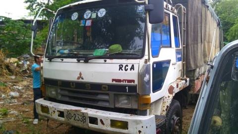 กำลังเดินทางกลับ จ.ตราด~จ.นครปฐม((เสียอะนันต์มารับรถกลับบ้านแล้วครับ))มิตรซู FUSO FN 215 K~175 เพาเดียว สภาพดีเดิมพร้อมใช้งาน เล่มทะเบียน ภาษีเต็ม พร้อมโอน