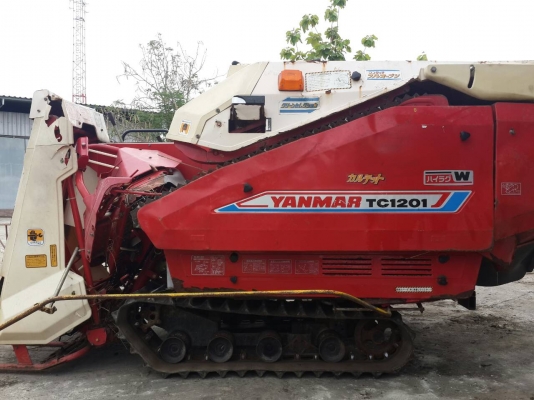 ขายรถเกี่ยวข้าว นำเข้าจากญี่ปุ่น รุ่นTC1201 ยี่ห้อ YANMAR ราคาสุดพิเศษก่อนฤดูการเก็บเกี่ยว 45,900บ.