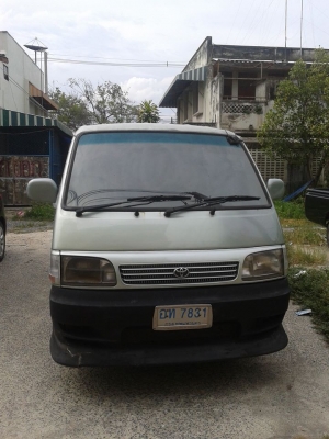 ขายรถตู้หัวจรวด TOYOTA HIACE ปี 1995 เครื่อง 2JZ- เกียร์ออโต้