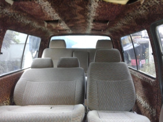 ขายรถตู้หัวจรวด TOYOTA HIACE ปี 1995 เครื่อง 2JZ- เกียร์ออโต้