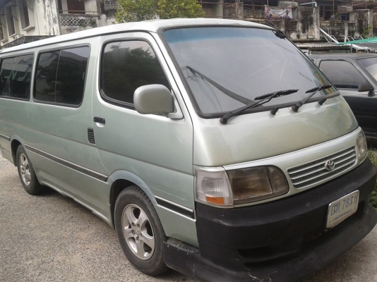 ขายรถตู้หัวจรวด TOYOTA HIACE ปี 1995 เครื่อง 2JZ- เกียร์ออโต้