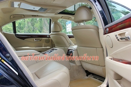 รถหรูมือเดียว บอดี้ยาว ออกศูนย์ 11ล้านบาท LS460L ปี 2007