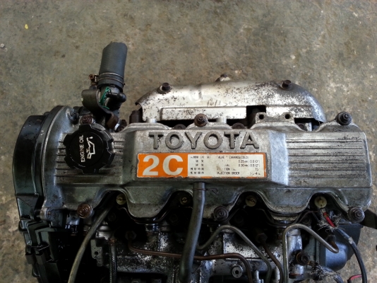 ขาย toyota2c เก่าญี่ปุ่น มีใบพร้อม