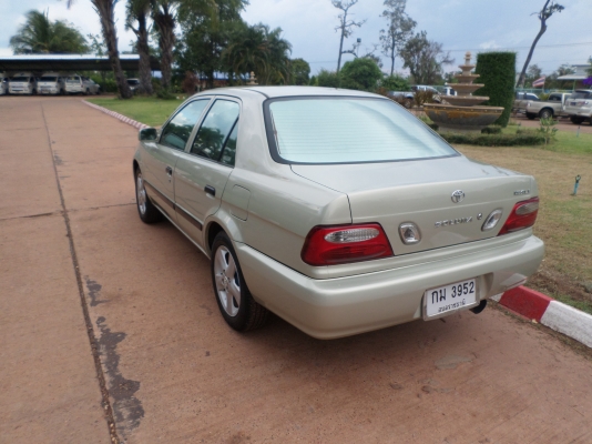 ขายรถเก๋งTOYOTA SOLUNA 1.5 SLi ปี2001 รถบ้านแท้สวยๆไร้ตำหนิประหยัดน้ำมันสุดๆ รถผู้หญิงใช้ภายในสะอาดพวงมาลัยเพาวเวอร์รถสวยภาษี+พรบปี59 ไม่เคยมีอุบัตติเหตุ ไม่เคยติดแก๊ส/แอร์เย็นจัด/ชีดีMP3/ยางดี4เส้น เครื่อง/เกียร์/ช่วงล่างแน่นมากลองขับได้ท้าพิสูจน์สภาพพร้