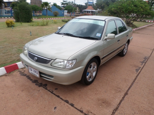 ขายรถเก๋งTOYOTA SOLUNA 1.5 SLi ปี2001 รถบ้านแท้สวยๆไร้ตำหนิประหยัดน้ำมันสุดๆ รถผู้หญิงใช้ภายในสะอาดพวงมาลัยเพาวเวอร์รถสวยภาษี+พรบปี59 ไม่เคยมีอุบัตติเหตุ ไม่เคยติดแก๊ส/แอร์เย็นจัด/ชีดีMP3/ยางดี4เส้น เครื่อง/เกียร์/ช่วงล่างแน่นมากลองขับได้ท้าพิสูจน์สภาพพร้