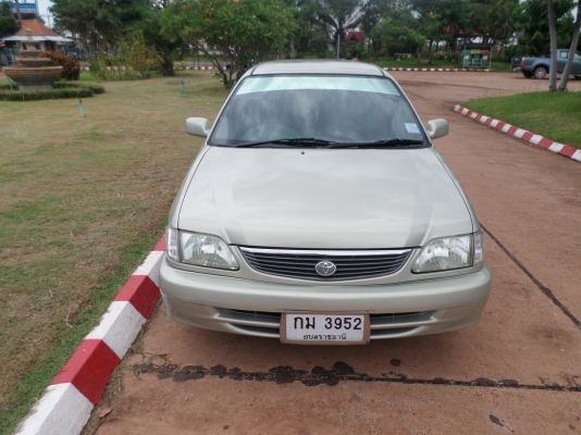 ขายรถเก๋งTOYOTA SOLUNA 1.5 SLi ปี2001 รถบ้านแท้สวยๆไร้ตำหนิประหยัดน้ำมันสุดๆ รถผู้หญิงใช้ภายในสะอาดพวงมาลัยเพาวเวอร์รถสวยภาษี+พรบปี59 ไม่เคยมีอุบัตติเหตุ ไม่เคยติดแก๊ส/แอร์เย็นจัด/ชีดีMP3/ยางดี4เส้น เครื่อง/เกียร์/ช่วงล่างแน่นมากลองขับได้ท้าพิสูจน์สภาพพร้