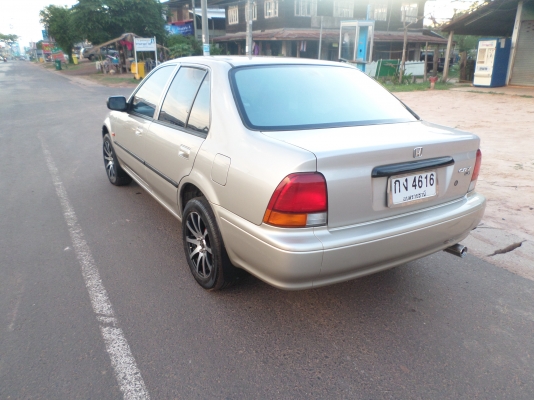 ขายHONDA City 1.3cc หัวฉีด พวงมาลัยพาเวอร์ กระจกไฟฟ้า เซนทรัลล็อค แอร์เย็นจัด เครื่องเล่นชีดี+USB ล้อแม๊กยางดี4เส้นภาษีเต็มเอกสารพร้อมโอน สีบรอนทอง รถปลายปี 39 ขับดี เครื่องดีประหยัดน้ำมันสุดๆรถเดิมๆรถไม่เคยติดแก๊ส ภายในเดิมสวย รถบ้านเเท้ๆ เจ้าของเดิมเป็น