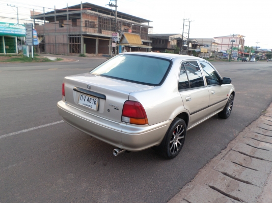 ขายHONDA City 1.3cc หัวฉีด พวงมาลัยพาเวอร์ กระจกไฟฟ้า เซนทรัลล็อค แอร์เย็นจัด เครื่องเล่นชีดี+USB ล้อแม๊กยางดี4เส้นภาษีเต็มเอกสารพร้อมโอน สีบรอนทอง รถปลายปี 39 ขับดี เครื่องดีประหยัดน้ำมันสุดๆรถเดิมๆรถไม่เคยติดแก๊ส ภายในเดิมสวย รถบ้านเเท้ๆ เจ้าของเดิมเป็น