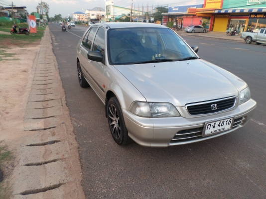 ขายHONDA City 1.3cc หัวฉีด พวงมาลัยพาเวอร์ กระจกไฟฟ้า เซนทรัลล็อค แอร์เย็นจัด เครื่องเล่นชีดี+USB ล้อแม๊กยางดี4เส้นภาษีเต็มเอกสารพร้อมโอน สีบรอนทอง รถปลายปี 39 ขับดี เครื่องดีประหยัดน้ำมันสุดๆรถเดิมๆรถไม่เคยติดแก๊ส ภายในเดิมสวย รถบ้านเเท้ๆ เจ้าของเดิมเป็น