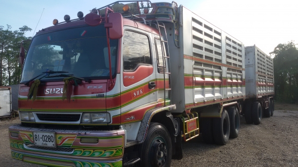 ฝากขายรถอีซุซุเด็กก้า320ปี48พ่วงแม่ลูกดั้มอู่สหะกิจ