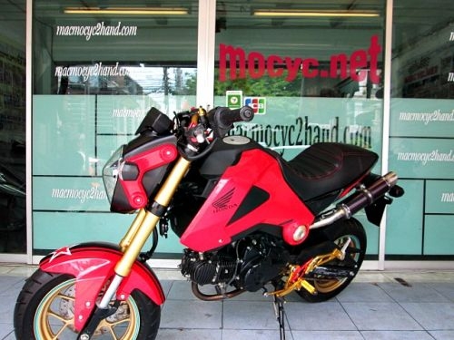 msx สีแดง ตัวใหม่แมกซ์สีทอง คันนี้แต่งเท่ ด้วยท่อคู่ เกียโยง เครื่องเดิม รถเดือน กรกฎาคม ปี 57  แถม 4 รายการ 56900