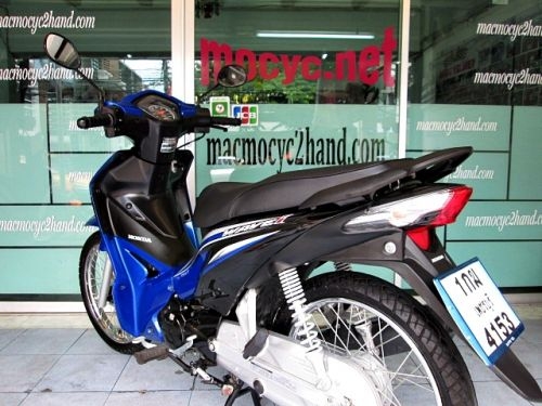 wawe 110 i สีน้ำเงิน ตัวใหม่ ลายปี 57 รถเดือน ม ค. ปี 58 ไมล์น้อย 1 พันโลเท่านั้น แถม 3 รายการ 30900