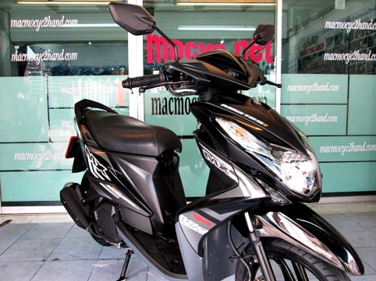 MIO 125 i ลาย MX ตัวท็อปล้อแมกซ์ แปลงเป็นสีดำสีขายดี รถเดือน ม.ค.ปี56 ไมล์ 13*** โล  แถม 3 รายการ 28900