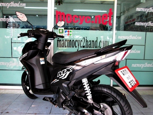 MIO 125 i ลาย MX ตัวท็อปล้อแมกซ์ แปลงเป็นสีดำสีขายดี รถเดือน ม.ค.ปี56 ไมล์ 13*** โล  แถม 3 รายการ 28900