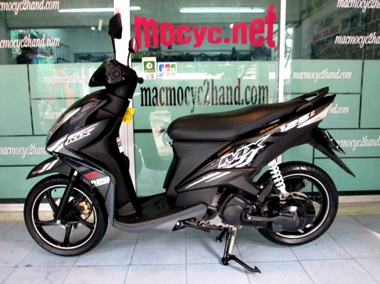 MIO 125 iMX ตัวท็อปล้อแมกซ์  สีดำ อมตะ รุ่นใหม่ล่าสุด รถเดือน ตุลาคม ปี 57 ไมล์ 2 พันโล  แถม 3 รายการ 34900