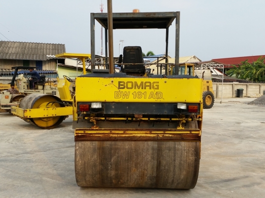 ขายรถบด 10 ตัน BOMAG BW161AD นำเข้าจาก USA แท้ 100\% สภาพสวย ไม่เคยใช้งานในไทย