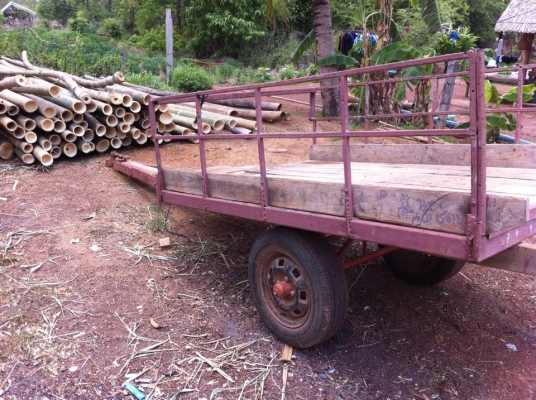 พ่วงรถไถเดินตาม(สาลี่)