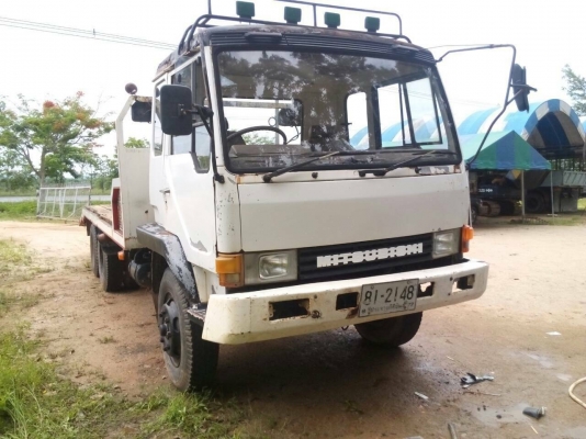 ขายรถบรรทุกรถแบคโฮ 2 เพลาสภาพพร้อมใช้ทะเบียนเต็มชุดโอนพร้อม