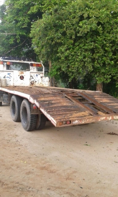 ขายรถบรรทุกรถแบคโฮ 2 เพลาสภาพพร้อมใช้ทะเบียนเต็มชุดโอนพร้อม