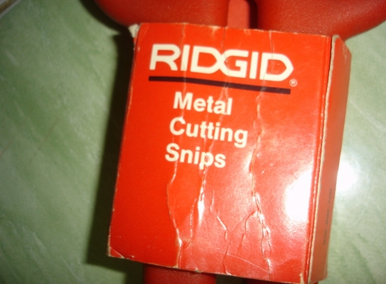 ขายกรรไกรตัดแผ่นโลหะ Ridgid  model no.782 made in U.S.A