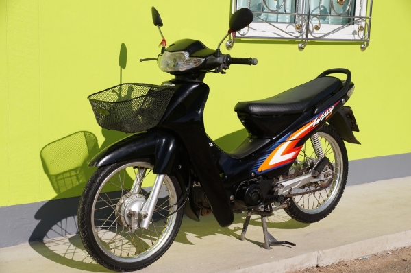 ขาย HONDA WAVE 100 รถปี 45 เอกสารทะเบียนครบพร้อมโอน ภาษี พรบ เต็มไม่ขาดต่อ 2558