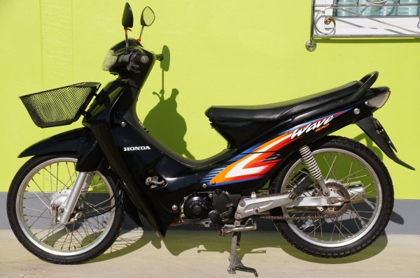 ขาย HONDA WAVE 100 รถปี 45 เอกสารทะเบียนครบพร้อมโอน ภาษี พรบ เต็มไม่ขาดต่อ 2558