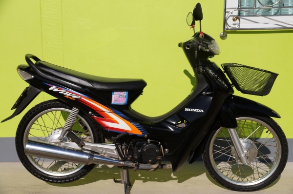 ขาย HONDA WAVE 100 รถปี 45 เอกสารทะเบียนครบพร้อมโอน ภาษี พรบ เต็มไม่ขาดต่อ 2558