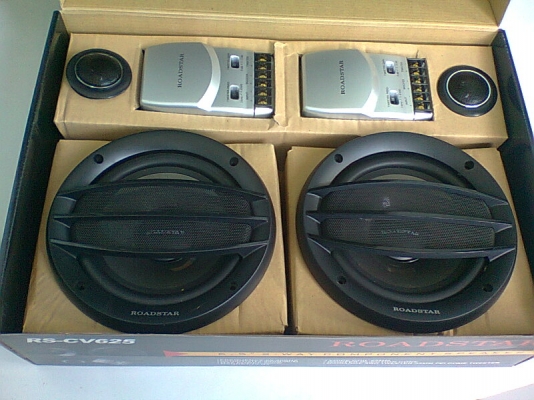 ลำโพงชุดแยกชิ้นแบบ 2 ทาง ROADSTAR : RS-CV625